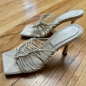 Bottega Veneta crochet heels